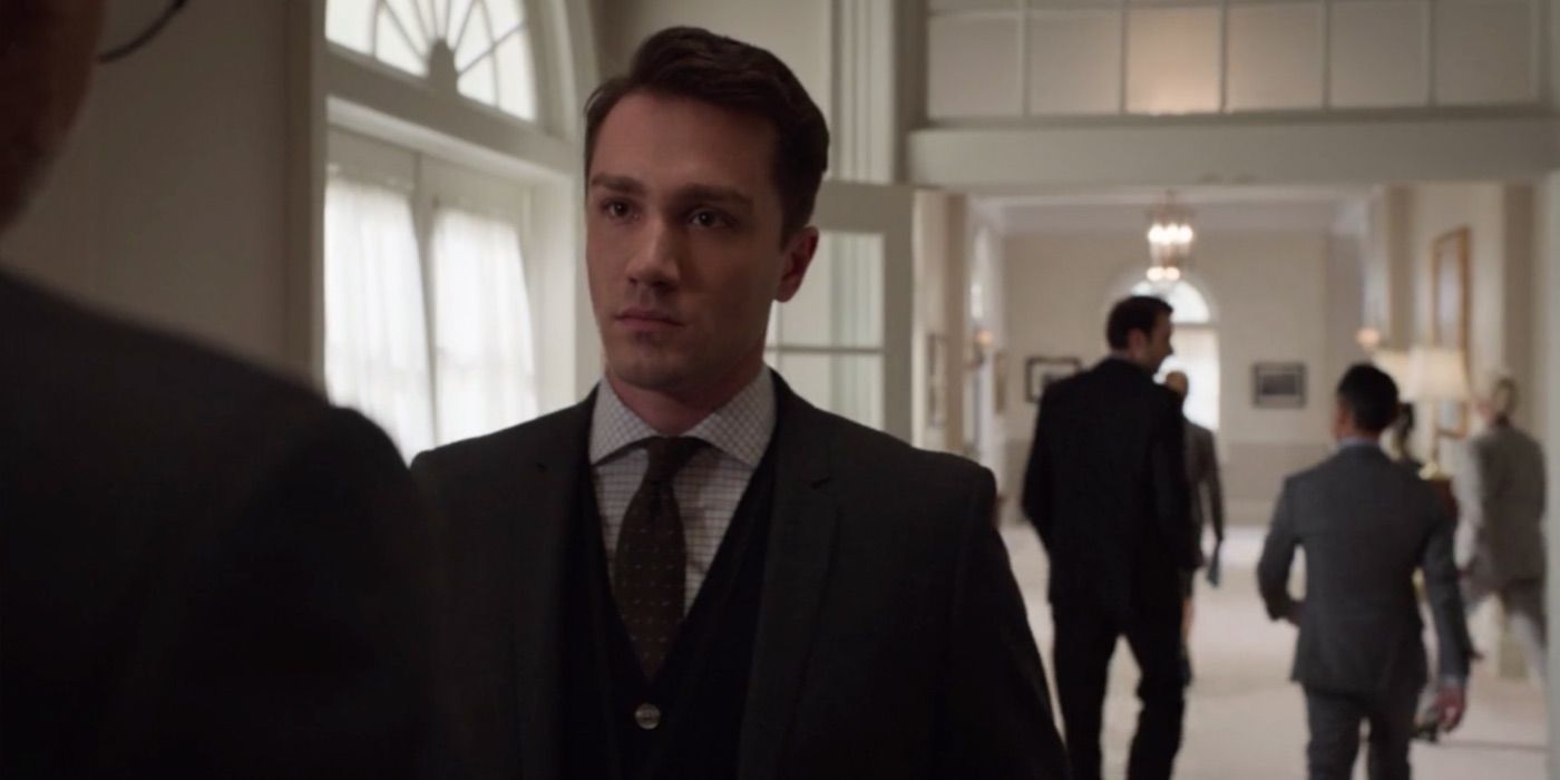 Jake Foy looks serious in Designated Survivor