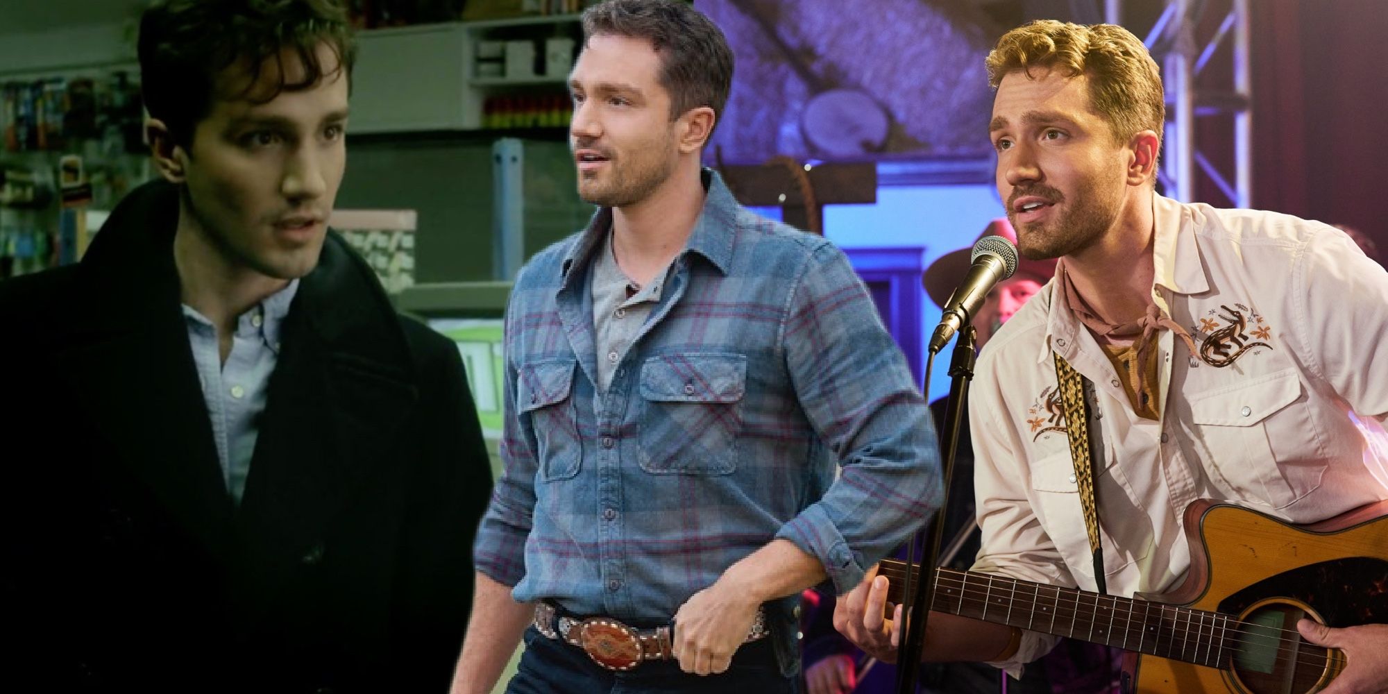 A composite image of Jake Foy in various roles