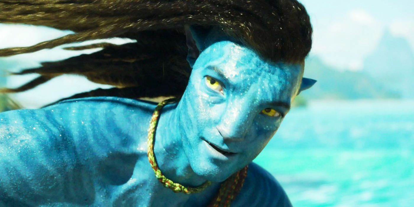 Jake Sully en Avatar: El camino del agua.