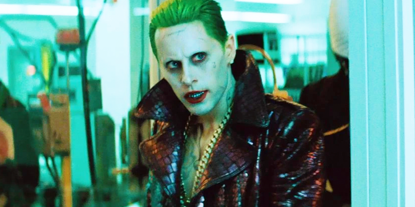 The temporary tattoos of the Joker Jared Leto in Suicide Squad  Spotern