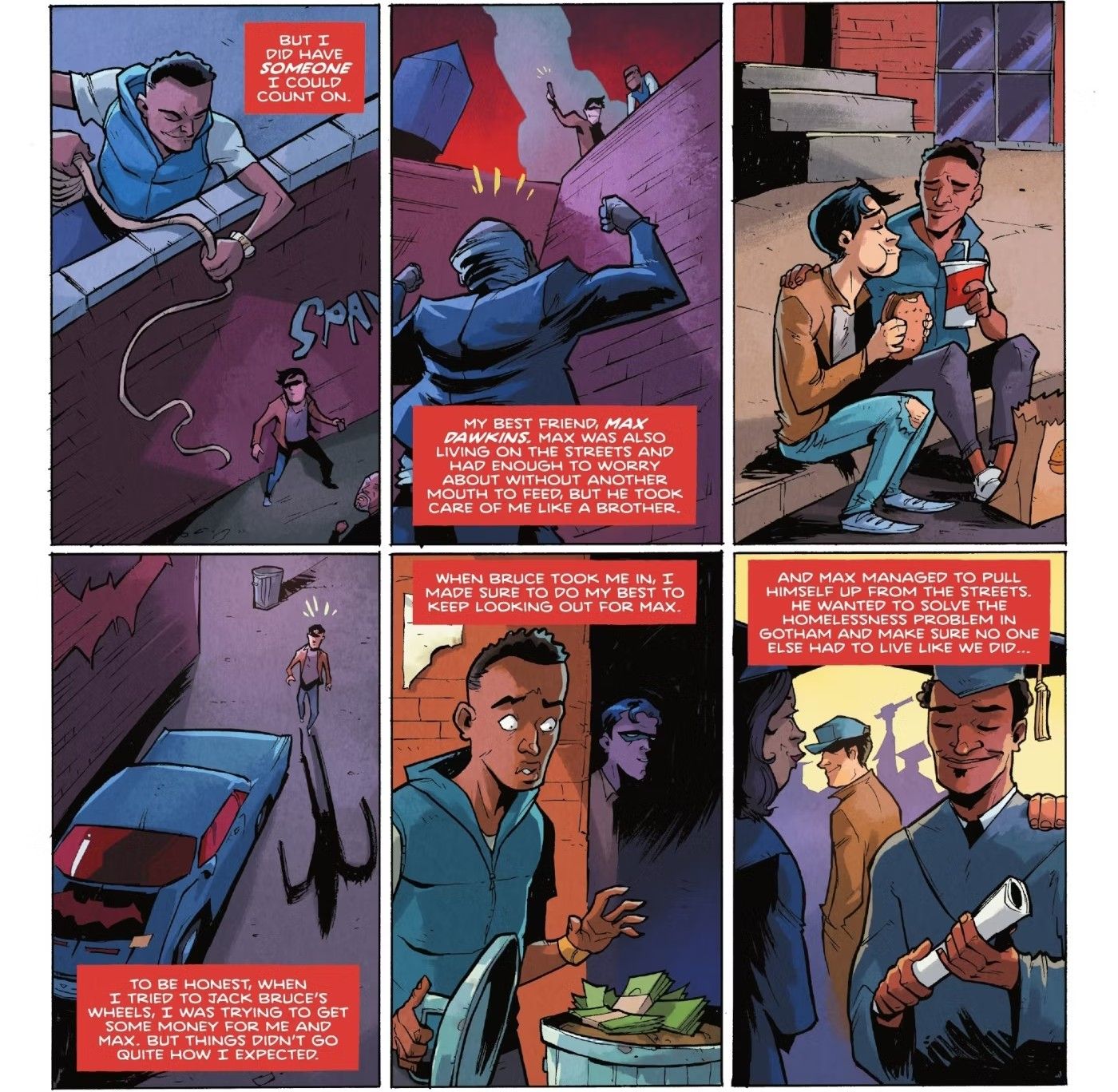 Jason Todd Introduces His Friend Max