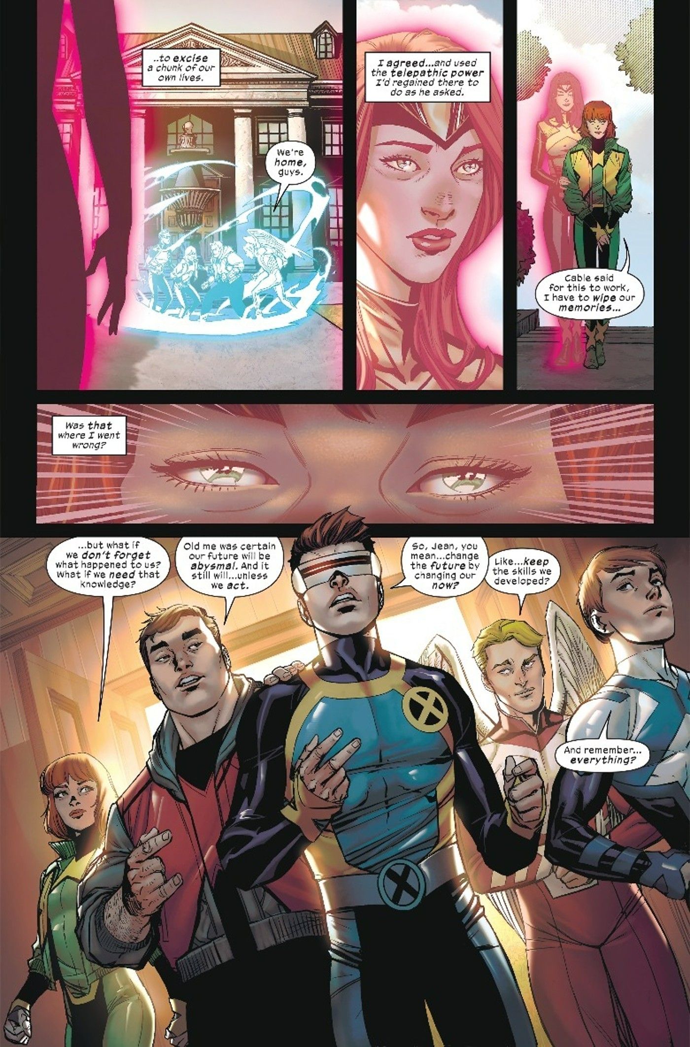 Jean Grey #1 Visualização Página 4
