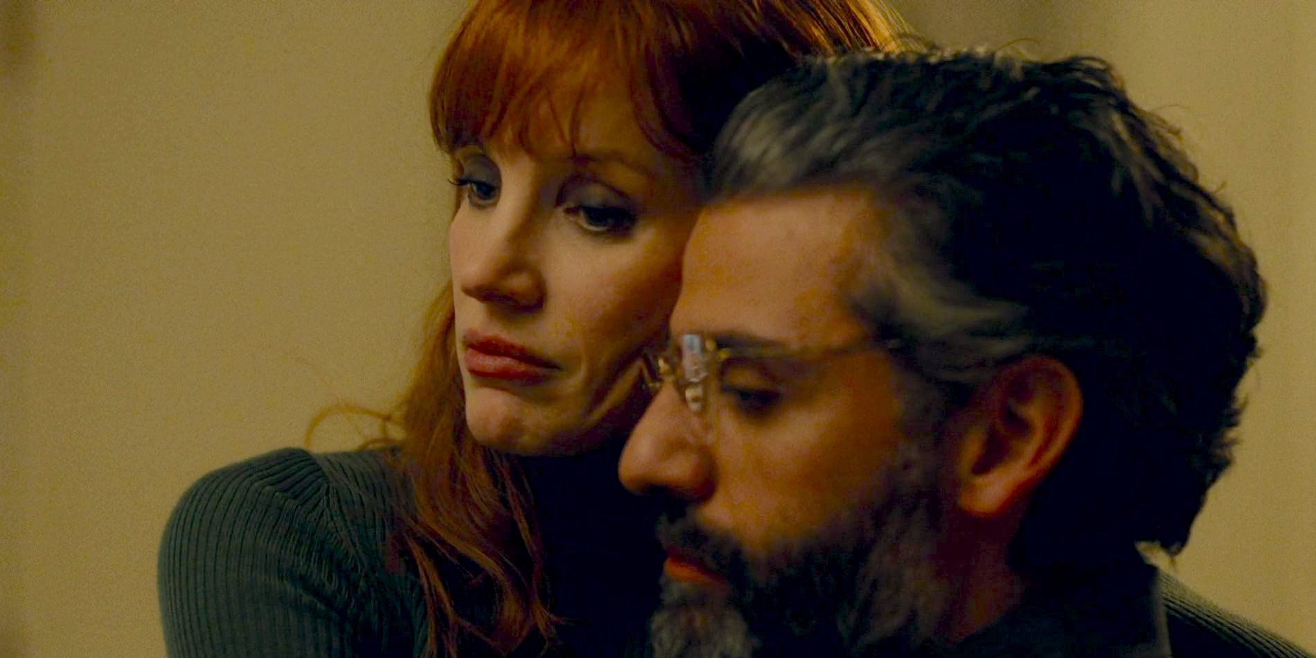 Jessica Chastain and Oscar Isaac Side by Side in Scenes from a Marriage