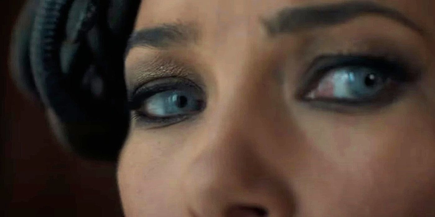 Jessica Parker Kennedy as Medusa from the Percy Jackson and the Olympians trailer