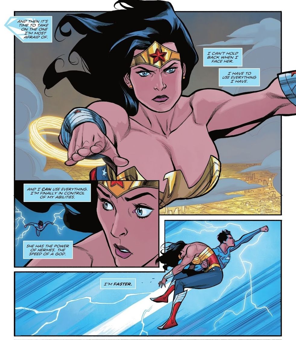 Jon Kent se prepara para enfrentar a Mulher-Maravilha em Jon Kent 6