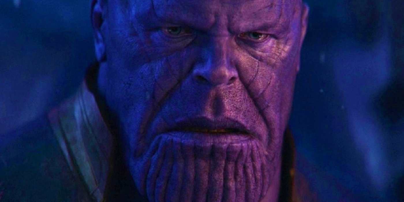 Josh Brolin as Thanos in MCU Avengers Infinity War