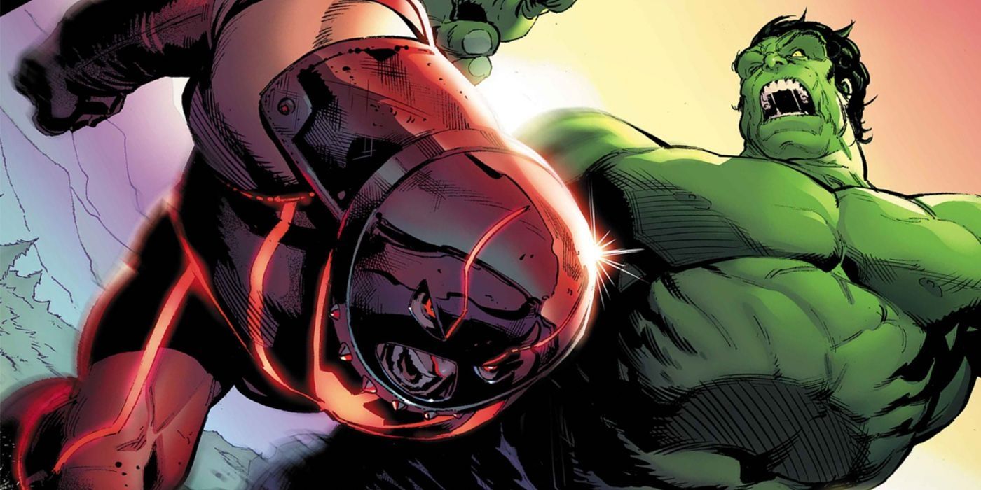 Juggernaut vs Hulk.