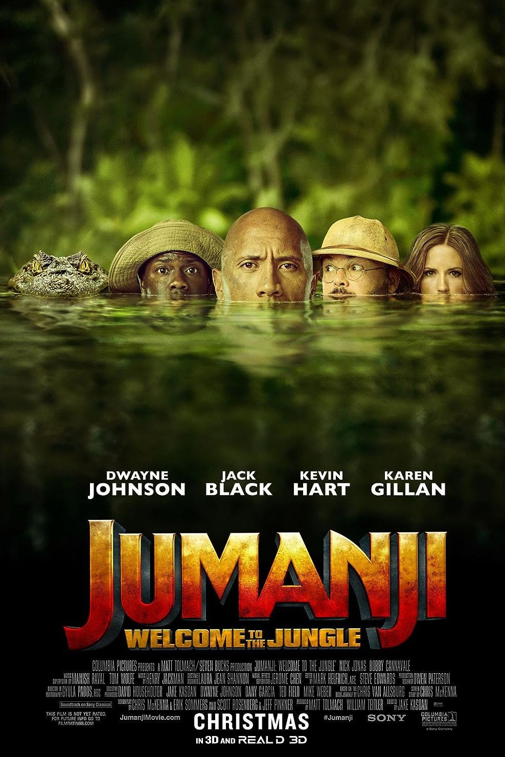 Jumanji Welcome to the Jungle Movie Poster