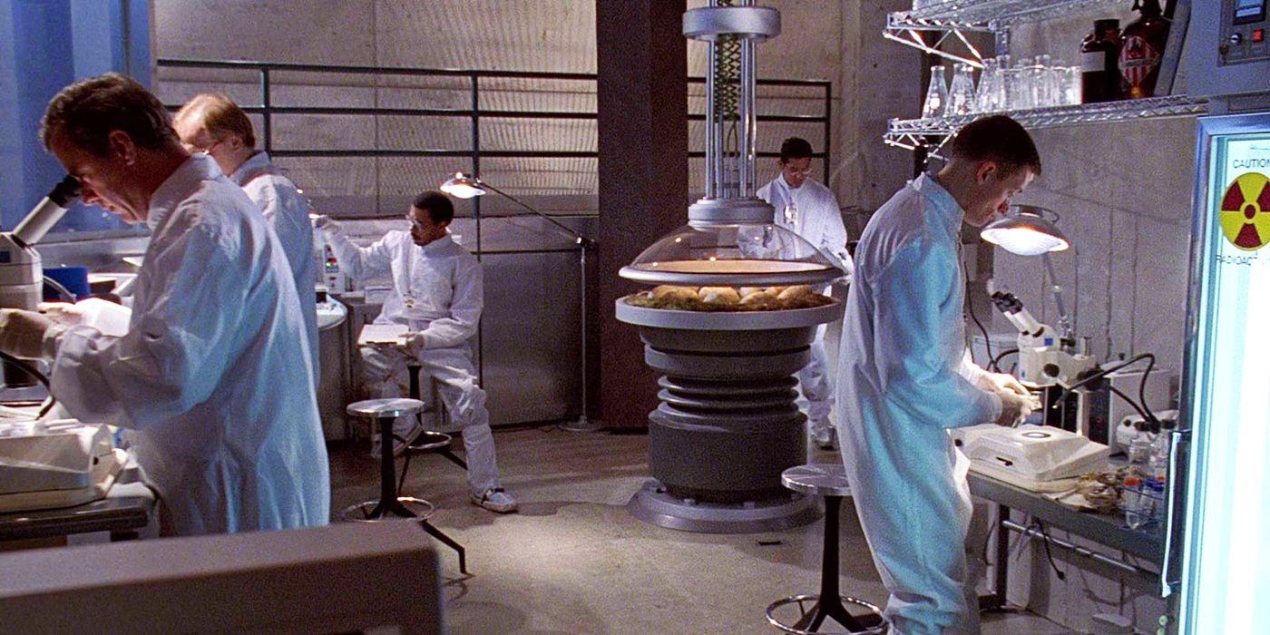 Jurassic Park lab