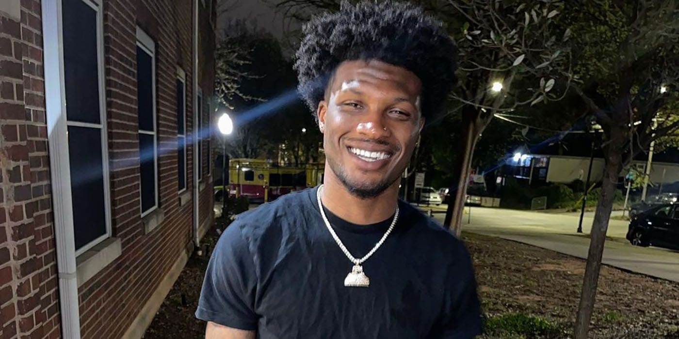 Keenan Anunay Love Island USA Season 5 smilng outside at night
