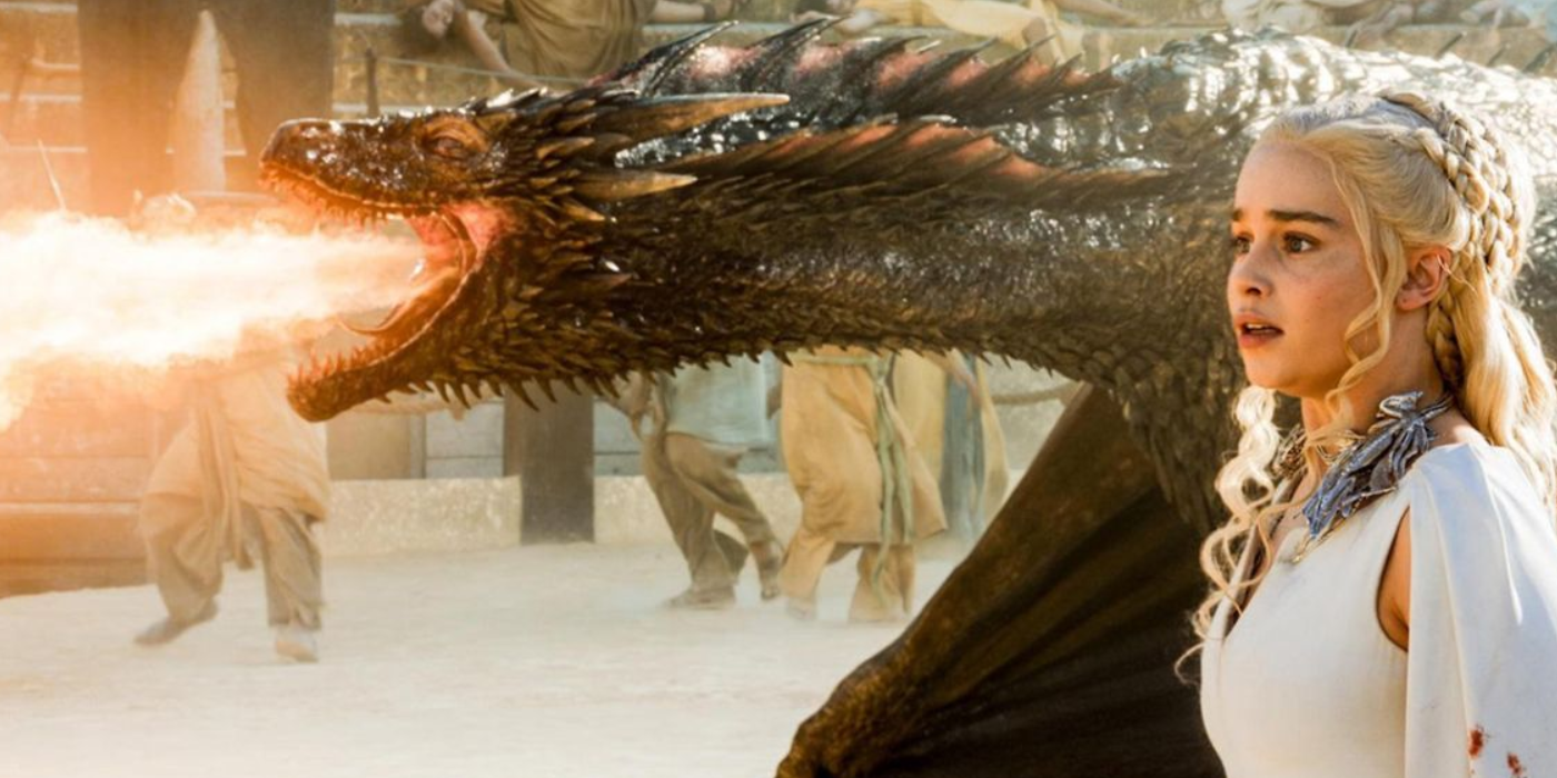 Khaleesi And Her Dragon