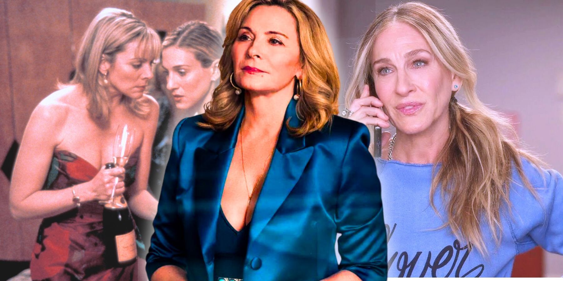Kim Cattrall and Sarah Jessica Parker - Sex and the City + And Just Like That