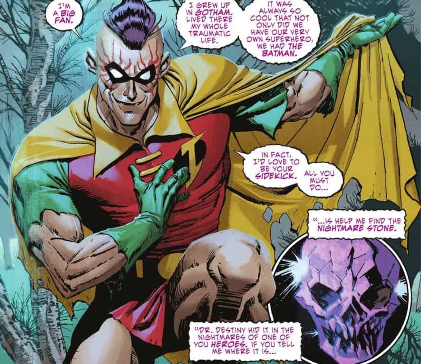 cavaleiro aterroriza insônia robin