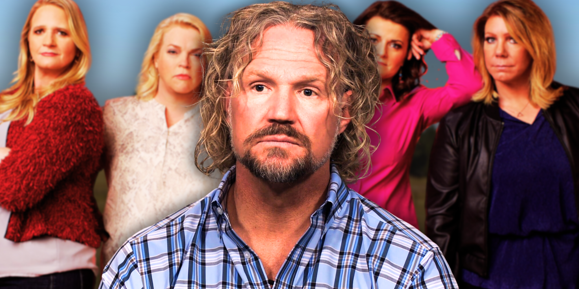 Kody, Christine, Janelle, Meri, Robyn Brown Sister Wives montage