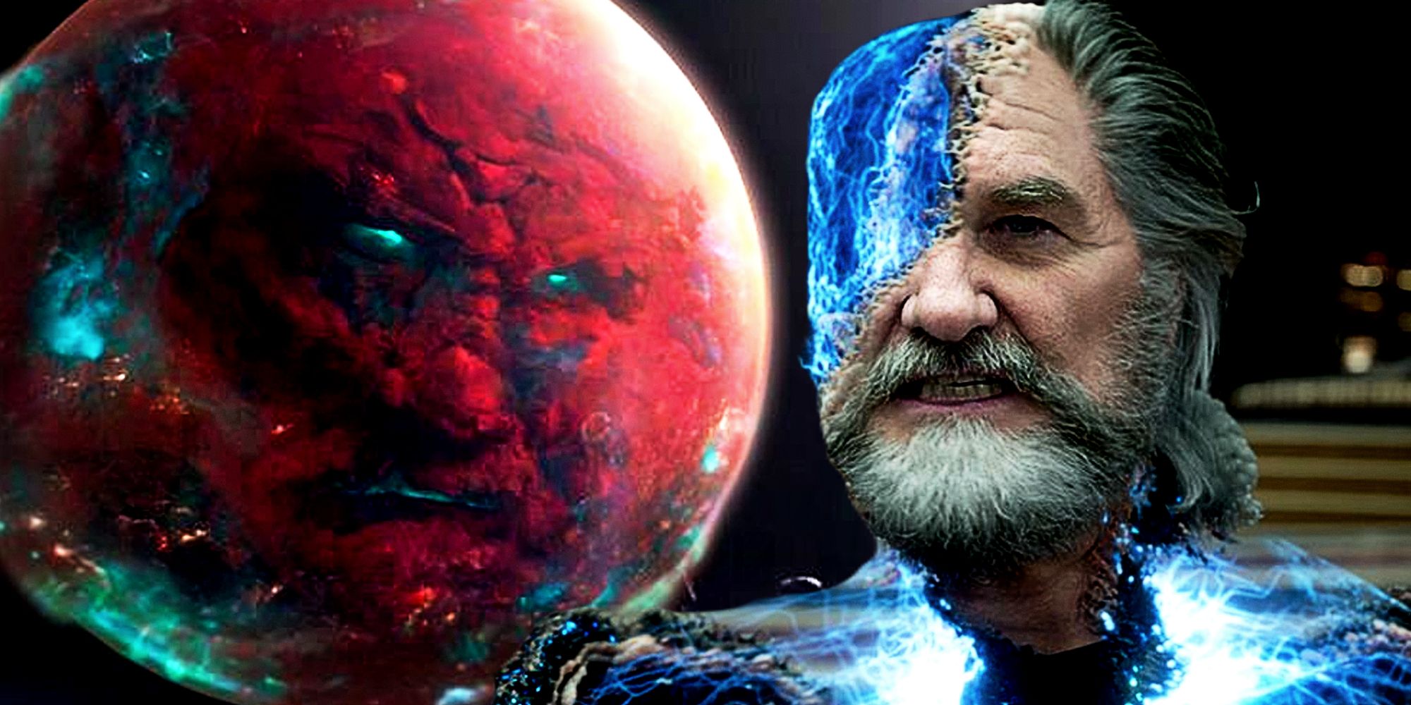 Kurt Russell as Ego the Living Planet in the MCU