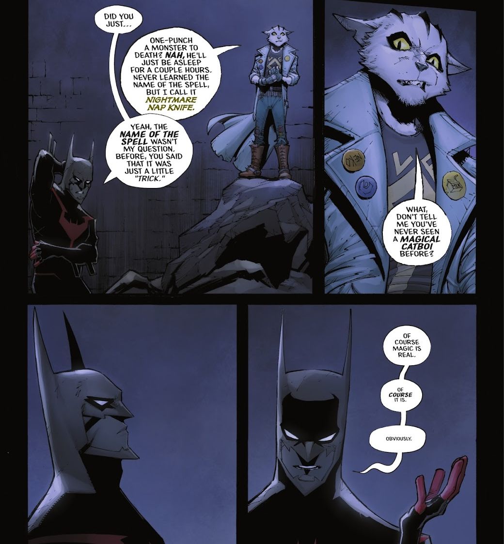 Catboi Kyle from Batman Beyond