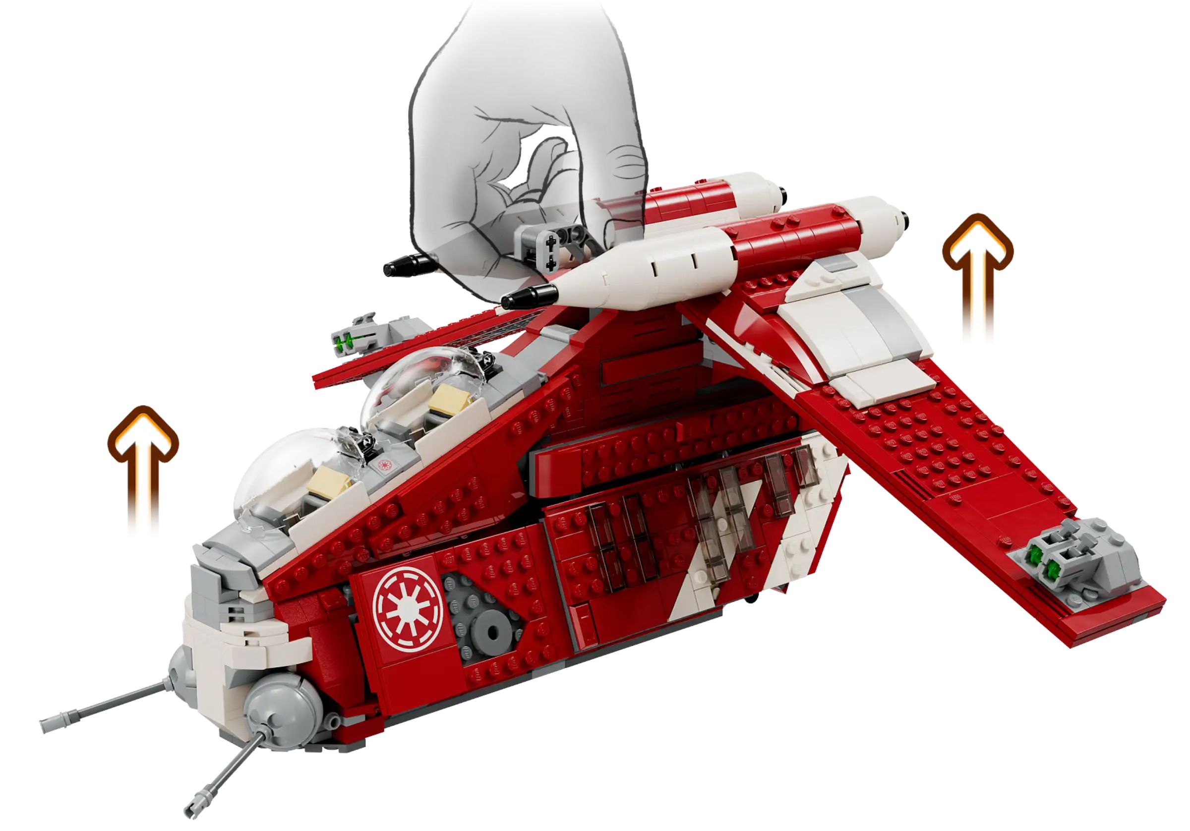 Lego star wars the clone wars online republic gunship