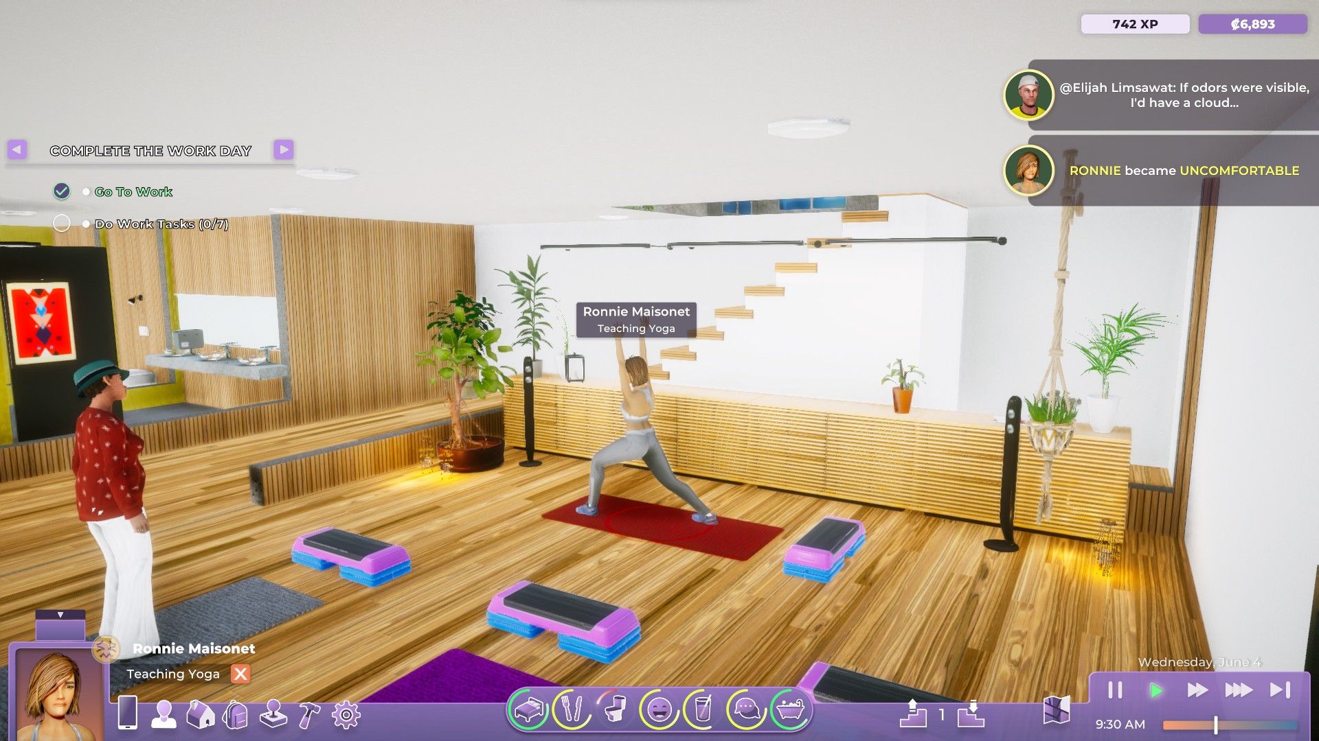 Life by You&rsquo;s Ronnie leading a yoga class.