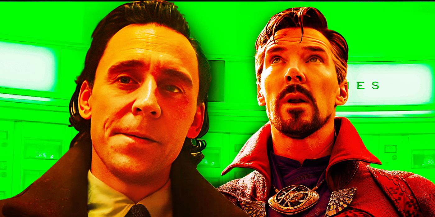 tom hiddleston in Loki season 2 and benedict cumberbatch in Doctor Strange in the Multiverse of Madness