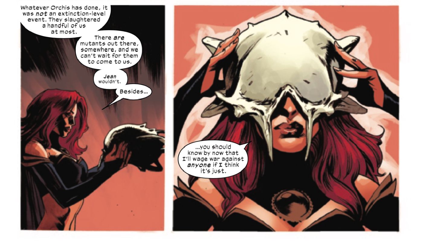 Madelyne Pryor Orchis falló, Dark X-Men