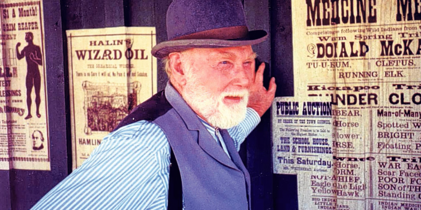 Harry Carey Jr. in Tombstone