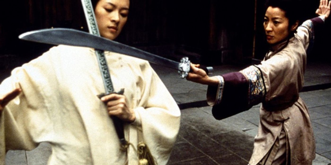 Jen Yu vs Shu Lien in Crouching Tiger, Hidden Dragon