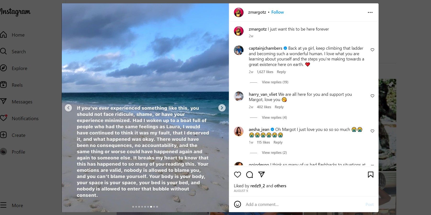 Below Deck Down Under: Laura Bileskalne Apologized To Adam Kodra On Instagram (Here’s Why It’s Not Good Enough)