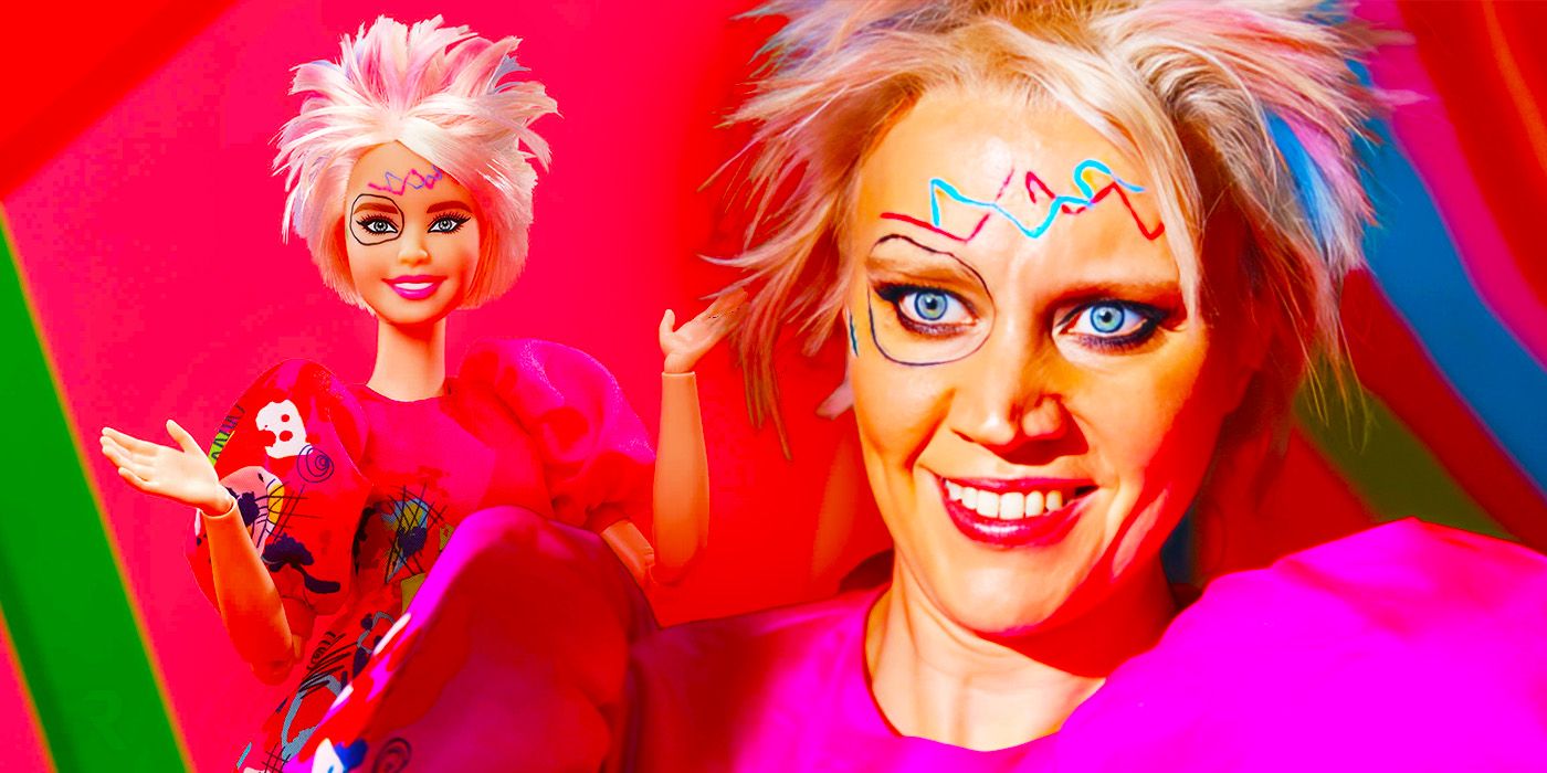 Weird Barbie doll from Mattel with Kate McKinnon character