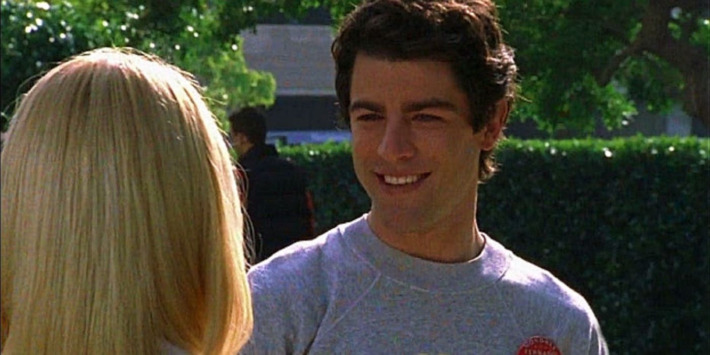 Max Greenfield guest stars in The O.C.