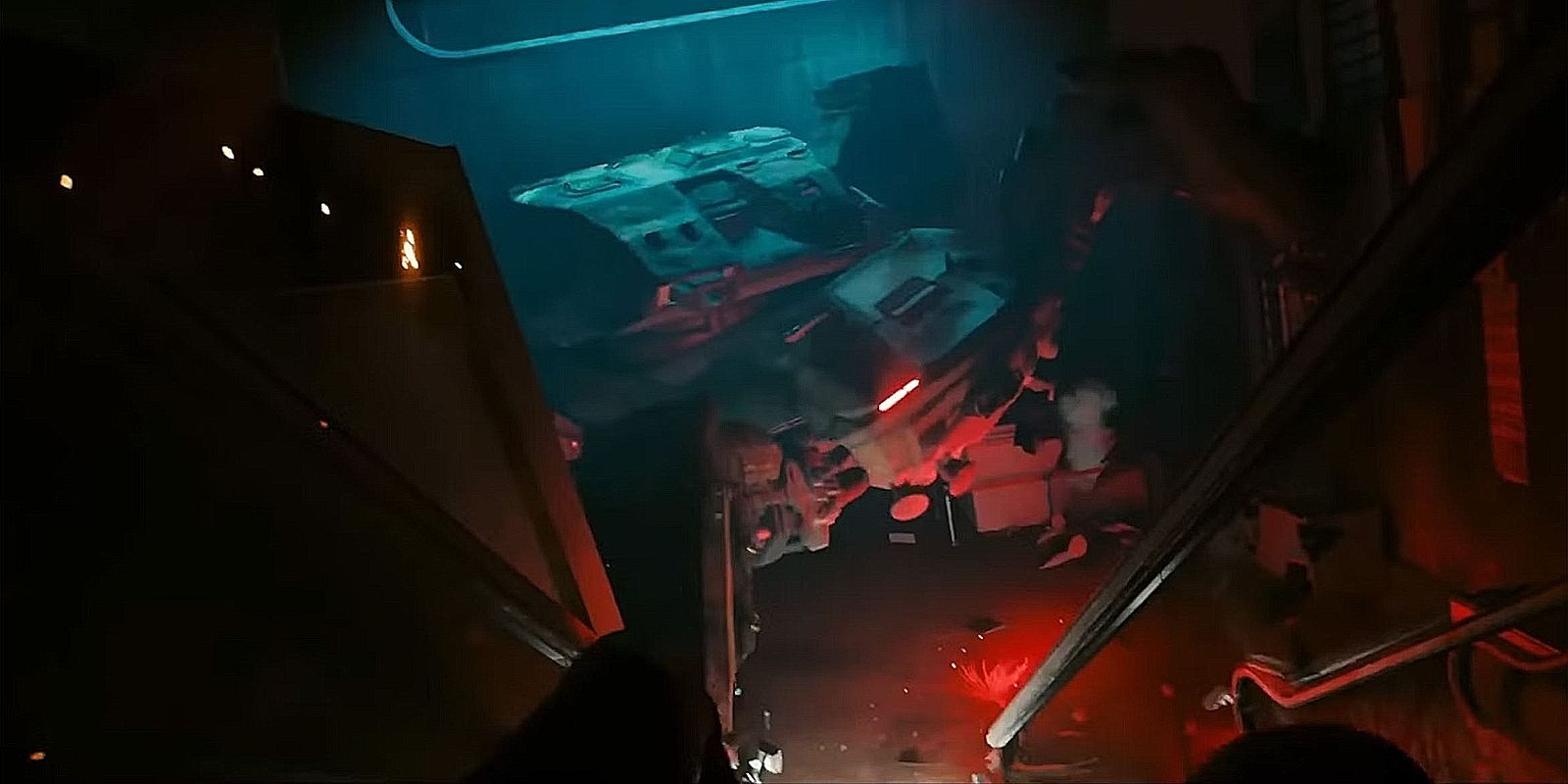 Mech in Cyberpunk 2077 Phantom Liberty Trailer