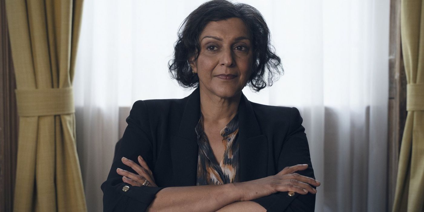 Meera Syal as Dr. Ruby Bennett in The Devil&rsquo;s Hour.