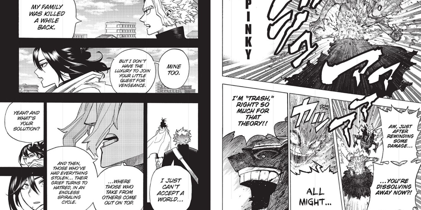 My Hero Academia: All Might reveals his tragic past.