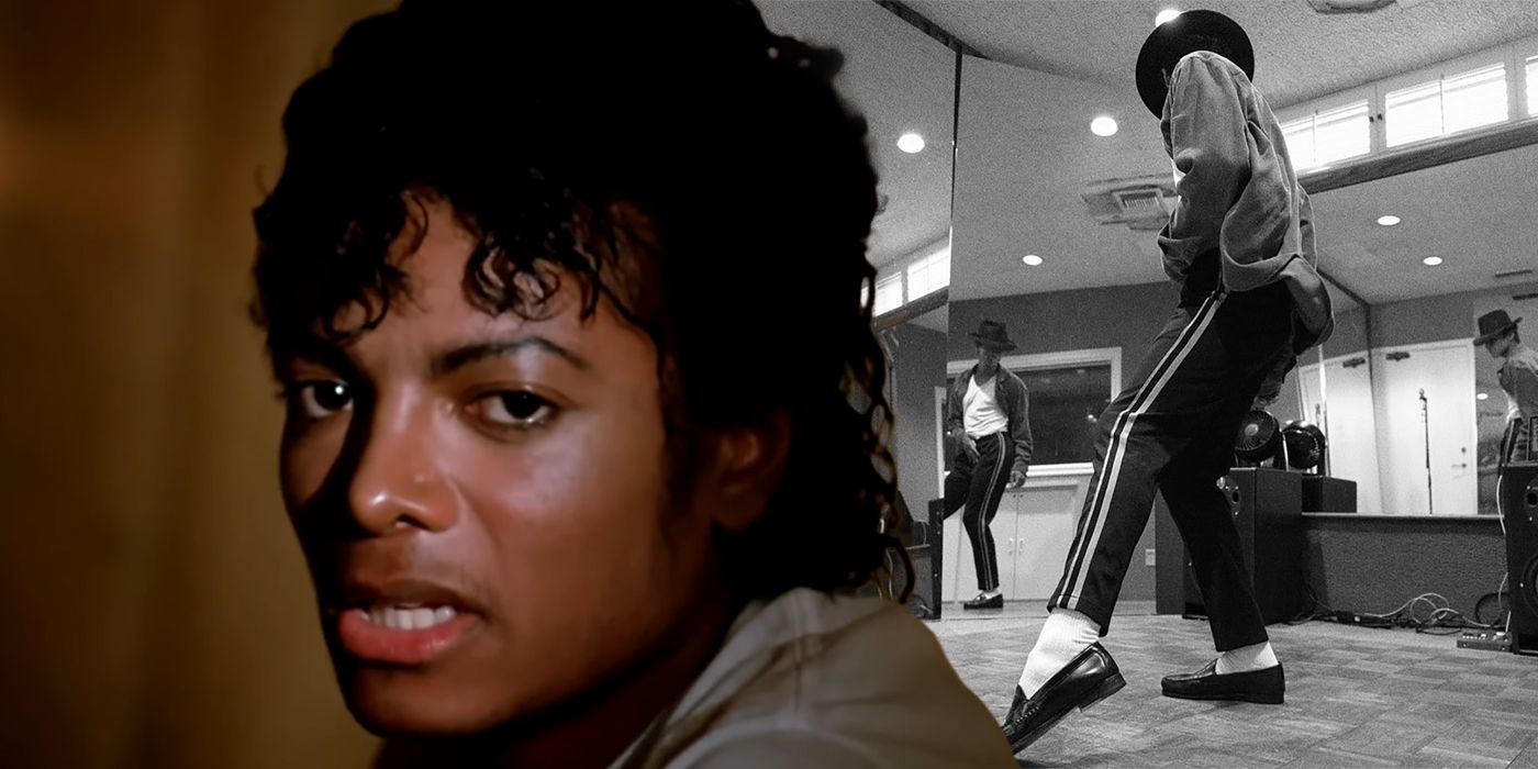 Michael Jackson and Jafaar Jackson rehearsing as Michael