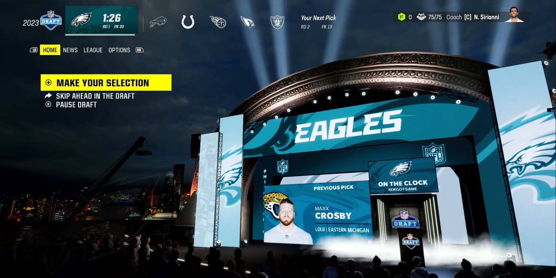 How to Start a Fantasy Draft in Madden 24