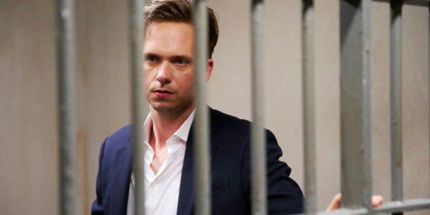 Mike Ross in prison in Suits.