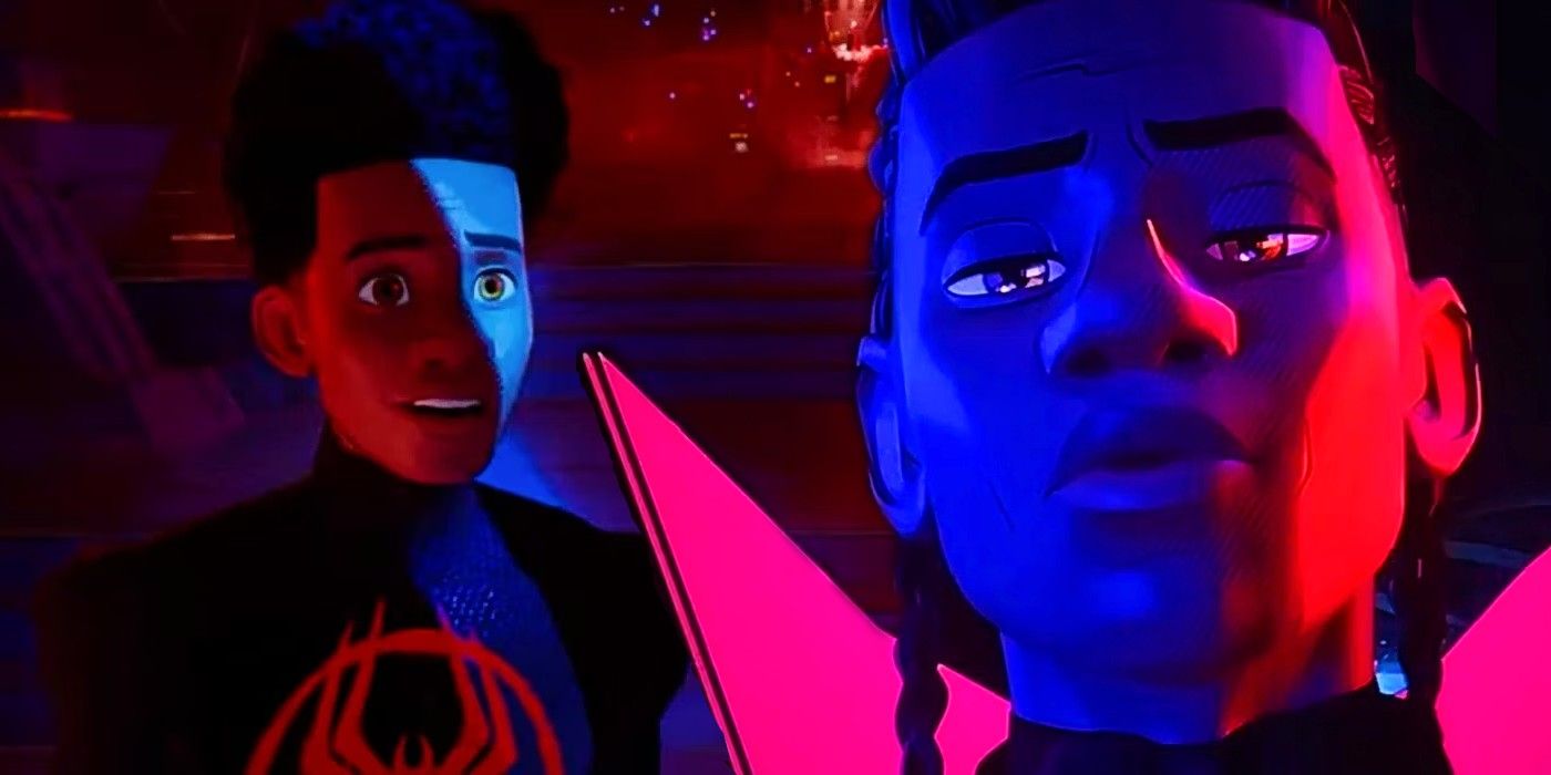 Custom image of Miles Morales and Miles G. Morales in Spider-Man: Across the Spider-Verse