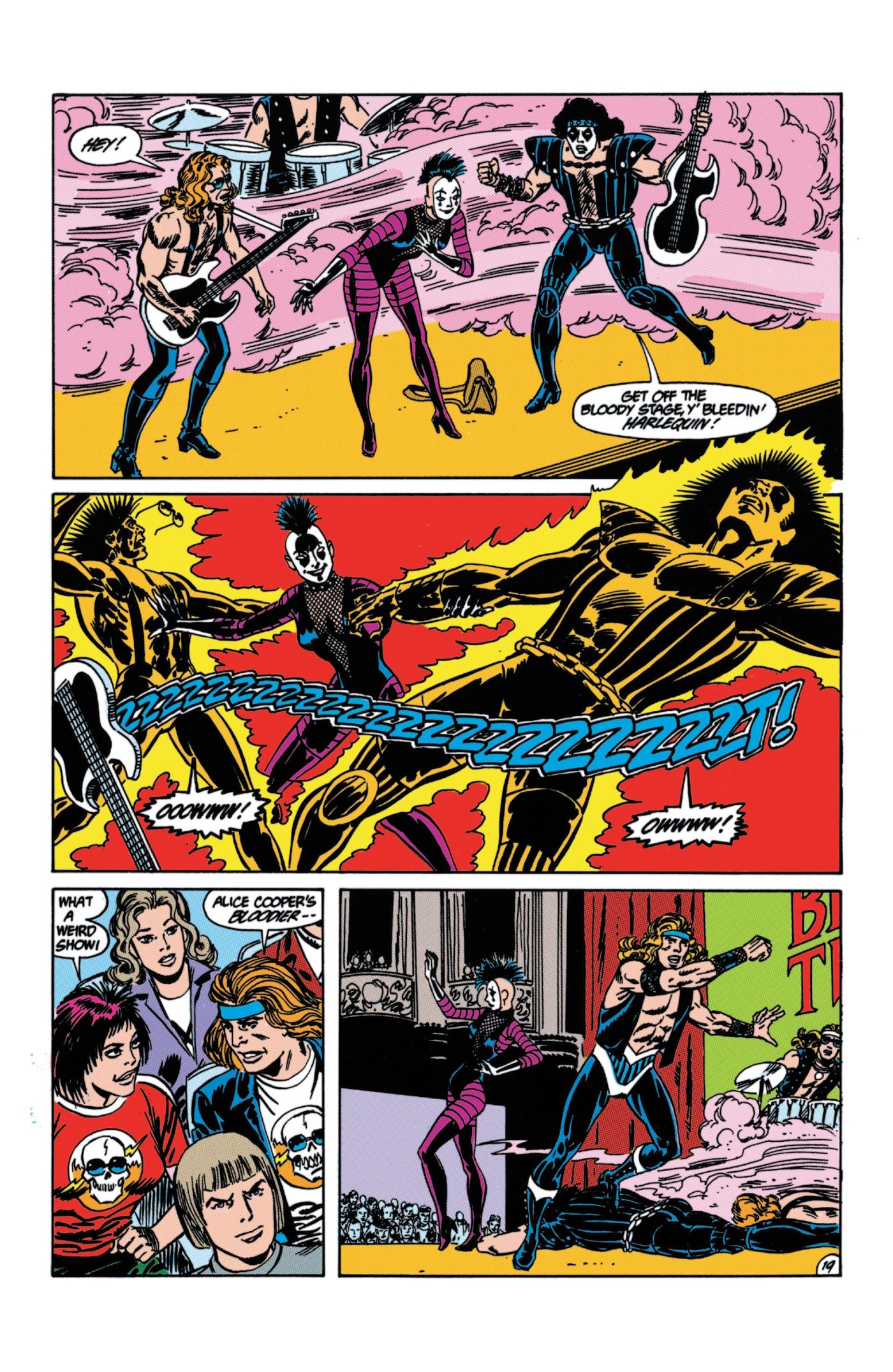 Mime Is Literally Called Harley Quinn in her appearance in Batman #412