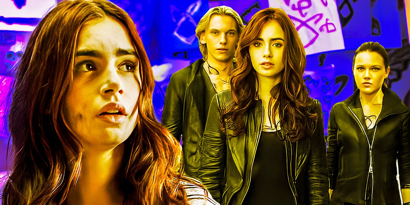 Clary, Jason, and Isabelle in The Mortal Instruments movie