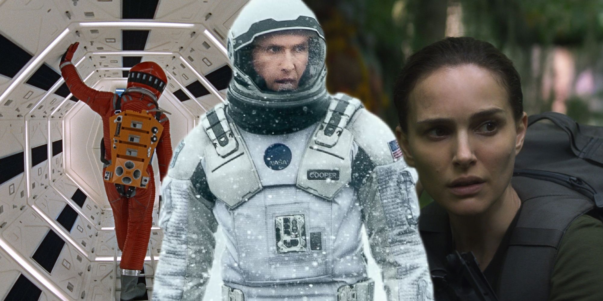 A composite image of Interstellar and similar movies