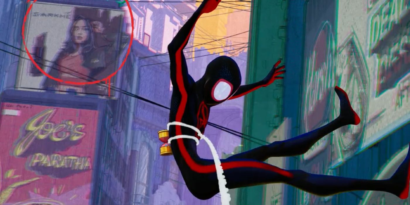 Mumbattan&rsquo;s billboard cameo in Spider-Man: Across the Spider-Verse