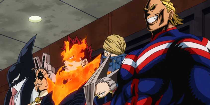 My Hero Academia's top pro heroes