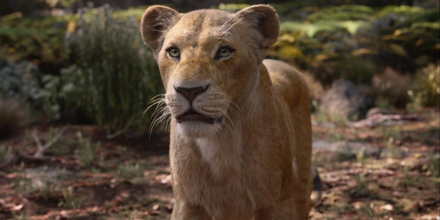 Nala en la nueva versión de acción real de El Rey León de Disney