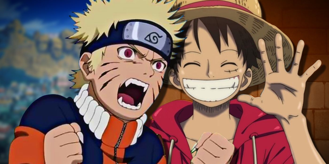 Characters comparison: Naruto vs One piece 