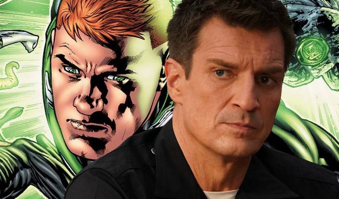 “Nathan Fillion’s Green Lantern Emerges in Comics-Accurate Glory: A Sneak Peek into a Possible DC Universe Project”