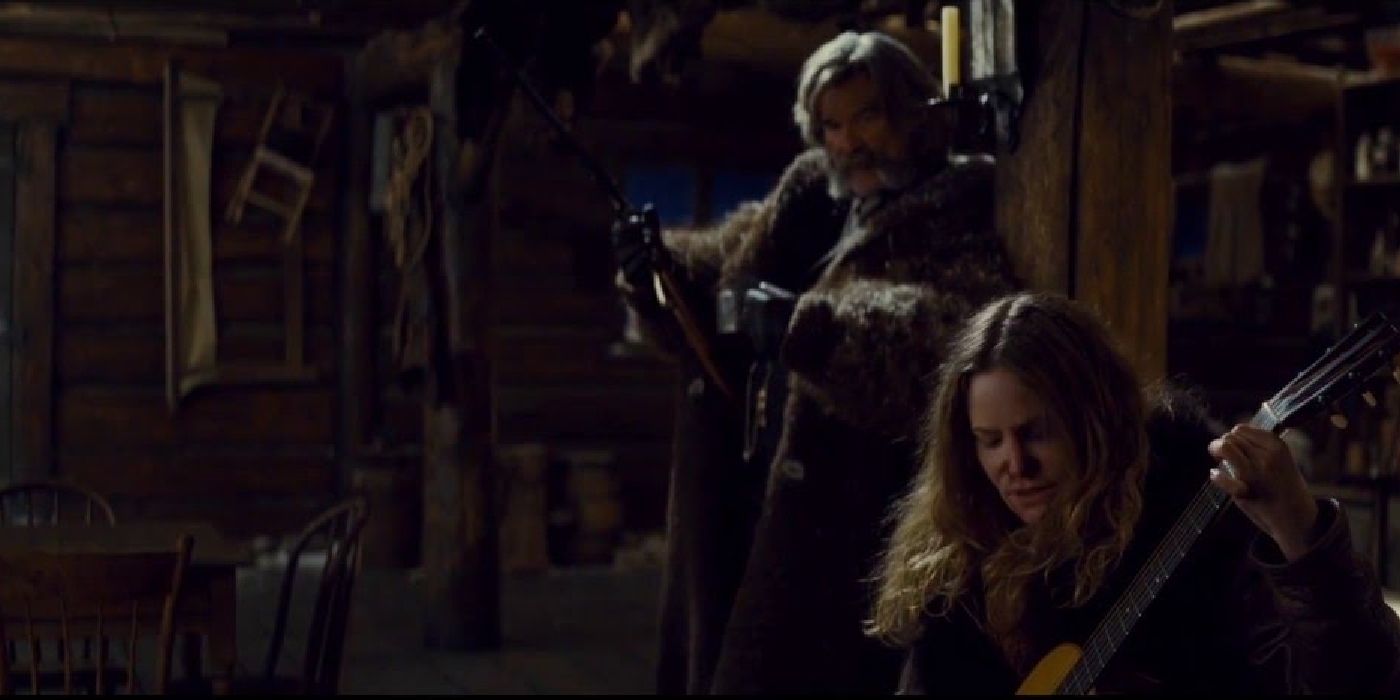Guitar scene hateful eight