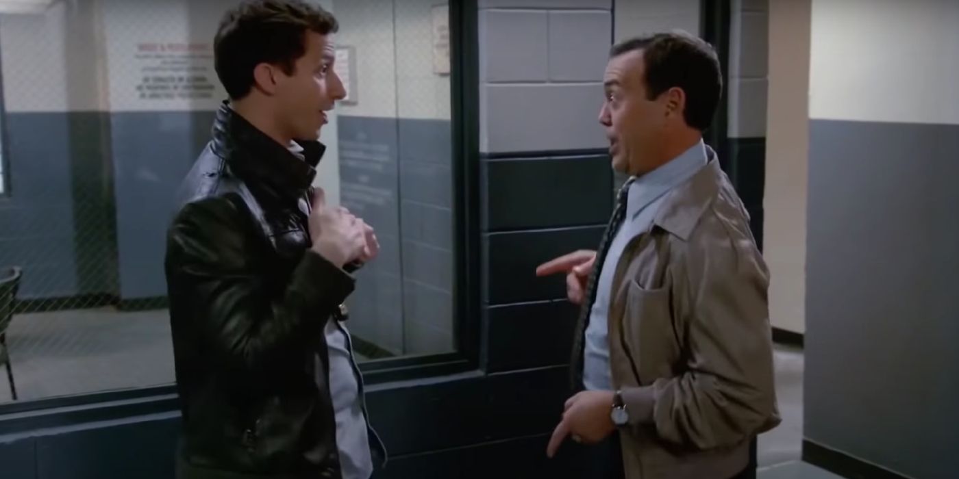 Jake and Charles singing my hunch on Brooklyn Nine-Nine