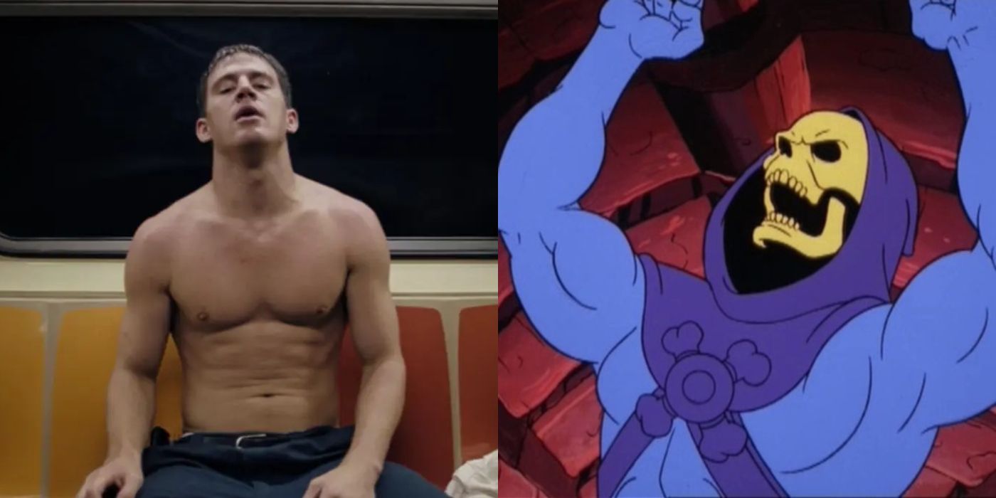 Channing Tatum and Skeletor from Masters of the universe
