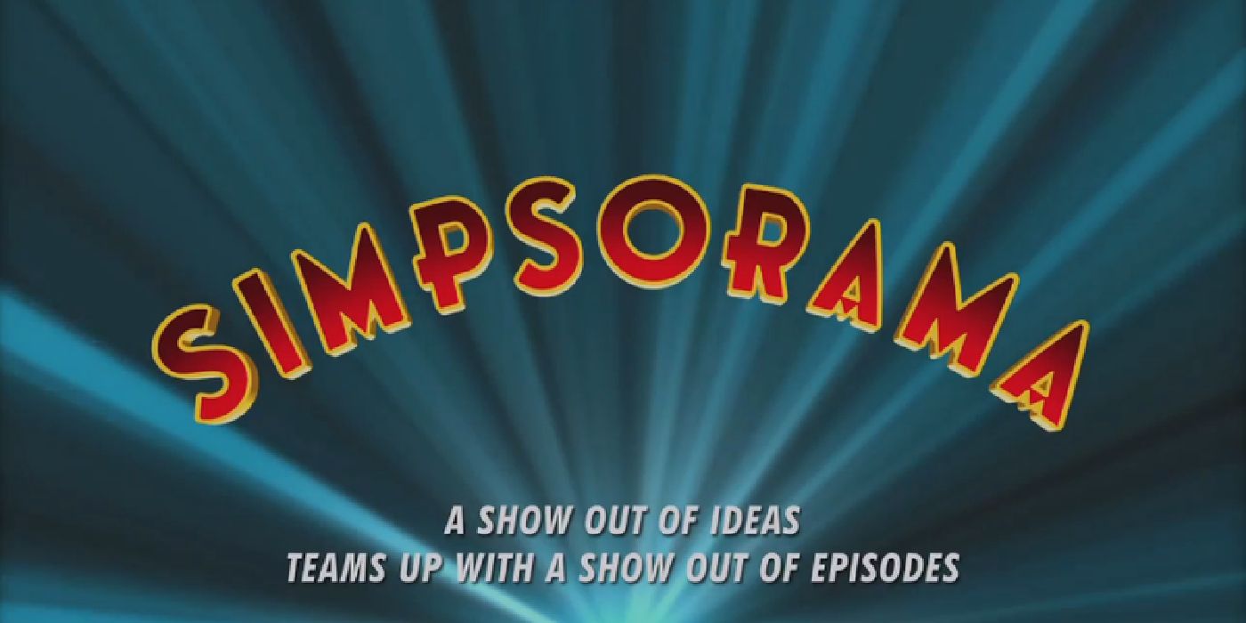 Simpsons Futurama crossover title card