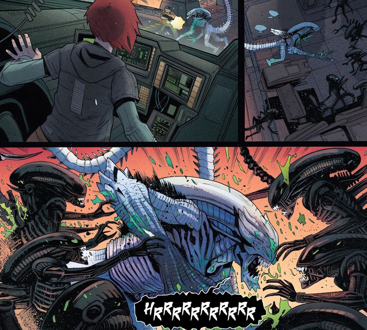 new white xenomorph alien