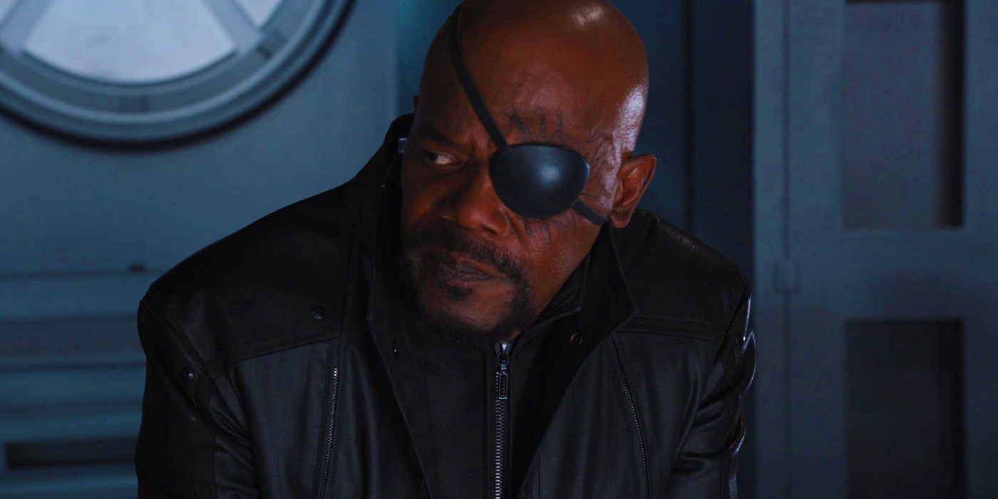 Nick Fury giving his there was an idea speech in The Avengers